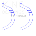 Picture of King Engine Bearings Nissan SR18-SR20 Thrust Washer Set