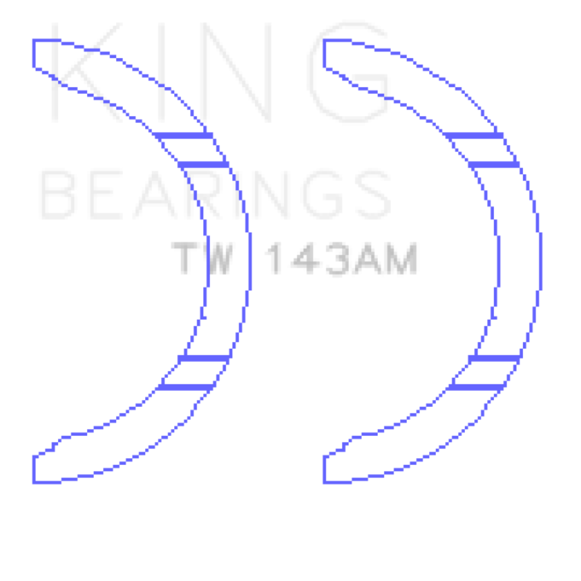 Picture of King Engine Bearings Mitsubishi 4G92-93 Thrust Washer Set