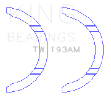 Picture of King Engine Bearings Toyota 1AZFE-2AZFE Thrust Washer Set