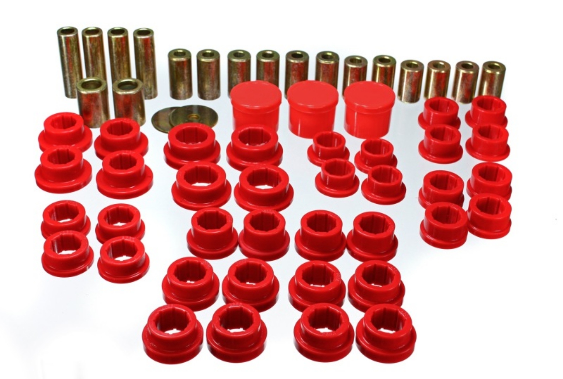 Picture of Energy Suspension 02-09 350Z - 03-07 Infiniti G35 Coupe Red Rear Control Arm Bushing Set