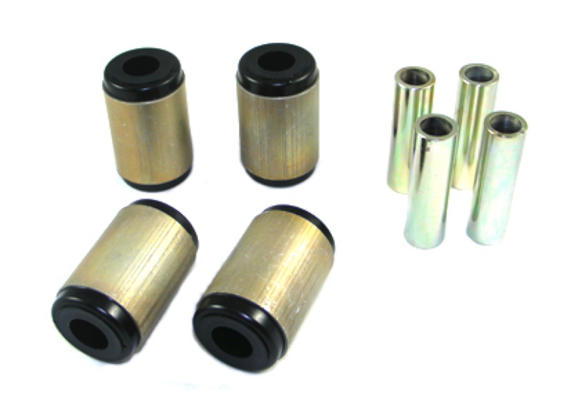 Picture of Whiteline Plus 10-83-4-93 Toyota Supra Front Control Arm - Lower Inner Front & Rear Bushing Kit