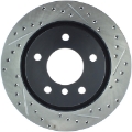 Picture of StopTech Power Slot 00 BMW 323 - 01-07 325 - 99-00 328 Series Rear Left Drilled & Slotted Rotor