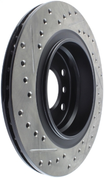 Picture of StopTech Power Slot 00 BMW 323 - 01-07 325 - 99-00 328 Series Rear Left Drilled & Slotted Rotor