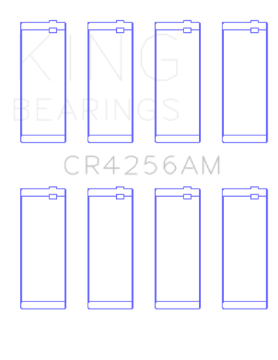 Picture of King Engine Bearings Chrysler 148-148 Turbo DOHC 16V-Jeep 148 DOHC 16V Rod Bearing Set - Size STD
