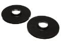 Picture of Energy Suspension 97-06 Jeep Wrangler YJ & TJ Black Rear Coil Spring Isolator Set