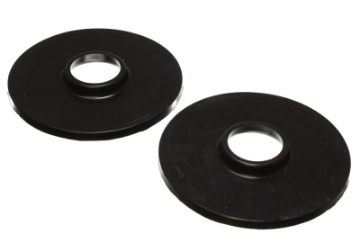 Picture of Energy Suspension 97-06 Jeep Wrangler YJ & TJ Black Rear Coil Spring Isolator Set