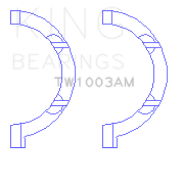 Picture of King Engine Bearings Chrysler 345-370 OHV Hemi Thrust Washer Set
