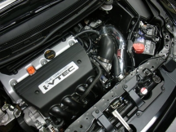 Picture of Injen 12-13 Honda Civic Si 2-4L Tuned Short Ram Air Intake System w-MR Tech & Web Nano-Fiber - Black
