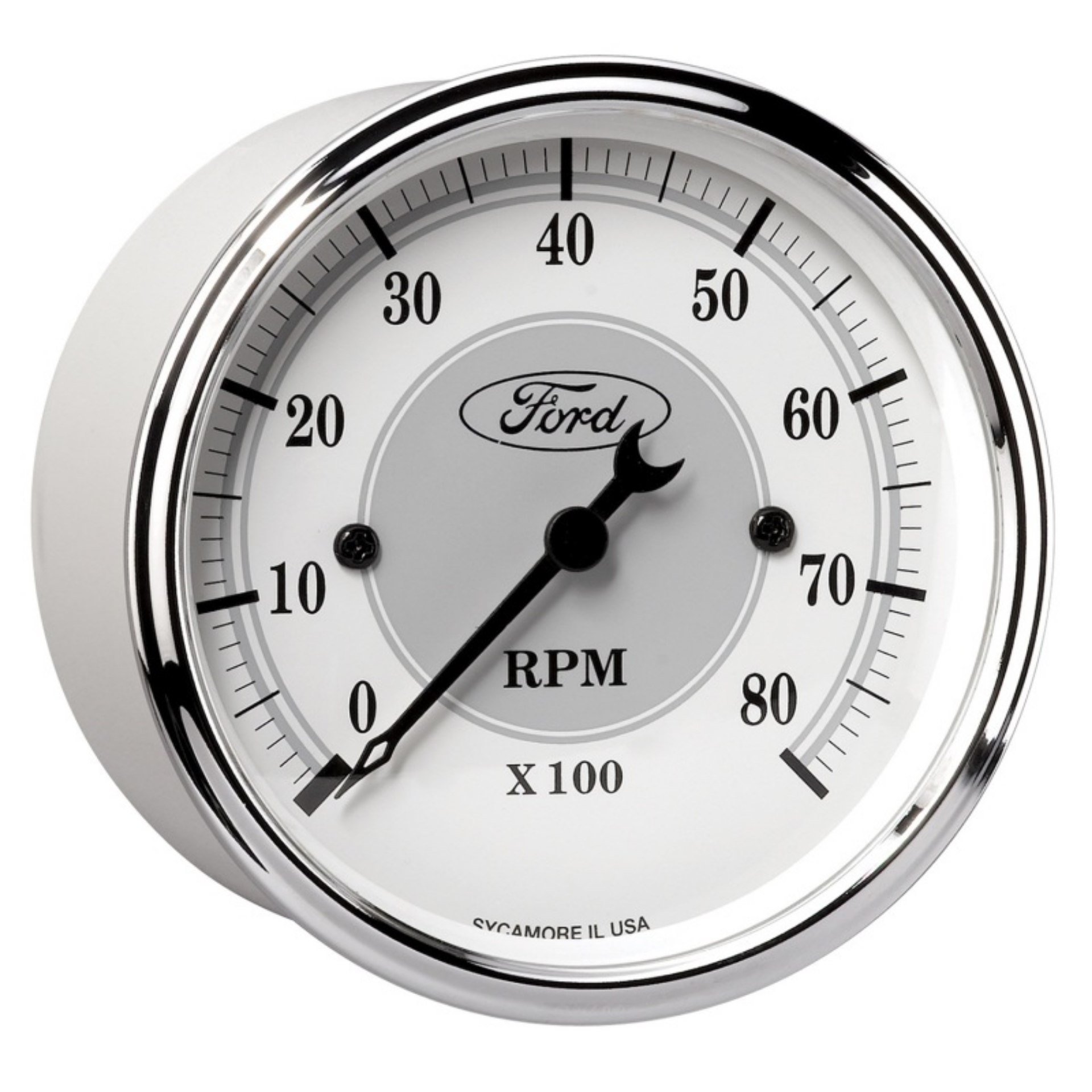 Picture of Autometer 3 1-8in In-Dash 8000 RPM Incandescent Flood Lit Tachometer