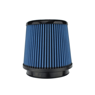 Picture of Injen AMSOIL Replacement Nanofiber Dry Air FIlter 5in Flange Diameter-6-5in Base-6in Height-70 Pleat