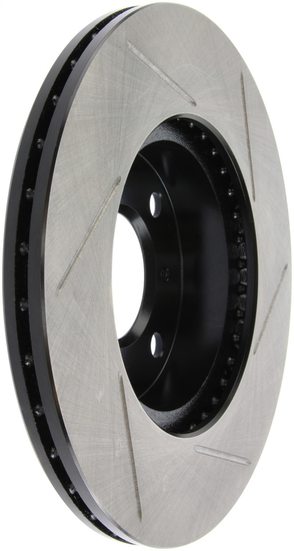 Picture of StopTech Power Slot 90-91 Honda CRX Si 1-6L Rear Disc Front Right Slotted Rotor
