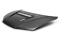 Picture of Seibon 14-15 Honda Civic 2dr VSII-Style Carbon Fiber Hood