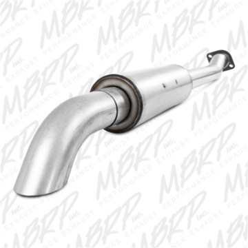 Picture of MBRP 11-12 Ford F-150 SVT Raptor 6-2L EC-SB-CC-SB 3-5in Cat Back Single Turn Down Alum Exhaust