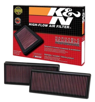 Picture of K&N Replacement Air Filter 12-563in O-S Length x 5-25in O-S Width x 1-625in H Inc 2 Filters