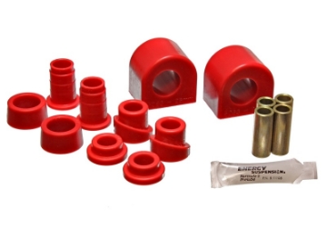 Picture of Energy Suspension 88-96 Chevy Corvette Red 24mm Front Sway Bar Bushing Set End Links Inc
