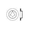 Picture of Stoptech 03-06 Evo 8 & 9 Rear Premium High Carbon CRYO-STOP Rotor