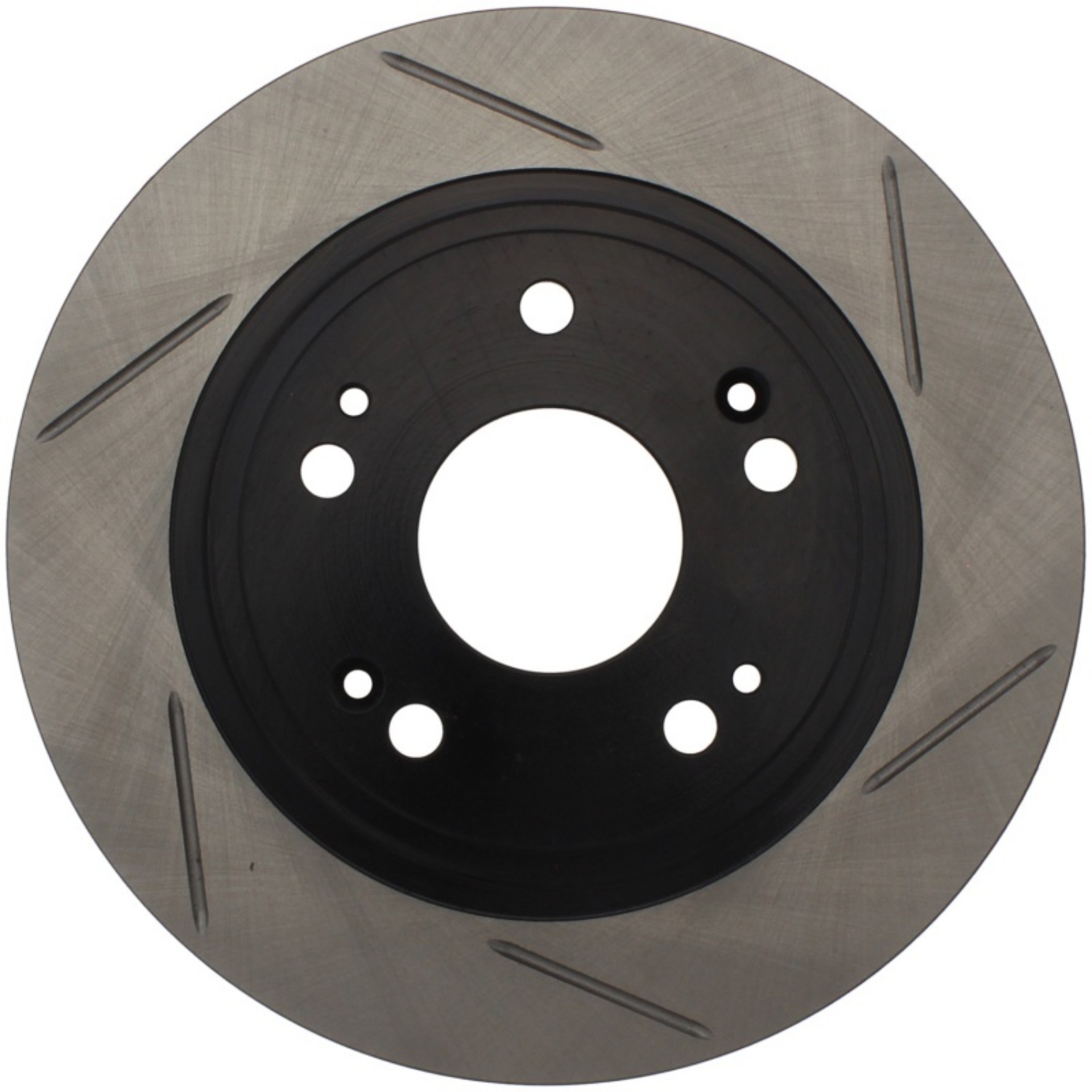 Picture of StopTech Power Slot 09-10 Acura TSX - 08-10 Honda Accord Rear Right Slotted Rotor