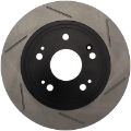 Picture of StopTech Power Slot 09-10 Acura TSX - 08-10 Honda Accord Rear Left Slotted Rotor