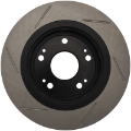 Picture of StopTech Power Slot 09-10 Acura TSX - 08-10 Honda Accord Rear Left Slotted Rotor