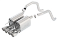 Picture of Borla 05-08 Corvette Coupe-Conv 6-0L-6-2L 8cyl AT-MT 6spd S-Type II SS Exhaust rear section only