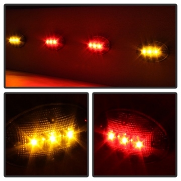 Picture of xTune Ford Superduty F250-F550 99-10 Dually Fender LED Side Fender Lights Smoke ACC-LED-FDSD99-SL-SM