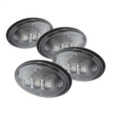 Picture of xTune Ford Superduty F250-F550 99-10 Dually Fender LED Side Fender Lights Clear ACC-LED-FDSD99-SL-C