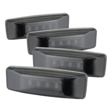 Picture of xTune Dodge Ram 94-02 Dually 2 Red LED+2 Amber LED Fender Lights 4pcs Smoke ACC-LED-DR94-FE-SM