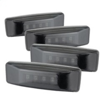 Picture of xTune Dodge Ram 94-02 Dually 2 Red LED+2 Amber LED Fender Lights 4pcs Smoke ACC-LED-DR94-FE-SM