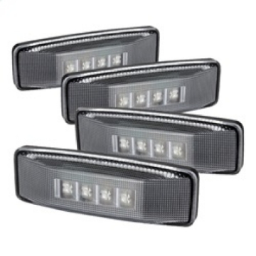 Picture of xTune Dodge Ram 94-02 Dually 2 Red LED+2 Amber LED Fender Lights 4pcs Clear ACC-LED-DR94-FE-C