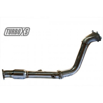 Picture of Turbo XS 02-07 WRX-STi - 04-08 Forester XT High Flow Catted Downpipe