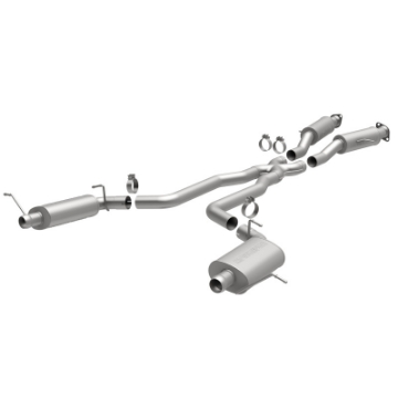 Picture of MagnaFlow 12 Jeep Grand Cherokee V8 6-4L Dual Split Rear Exit Stainless Cat Back Performance Exhaust