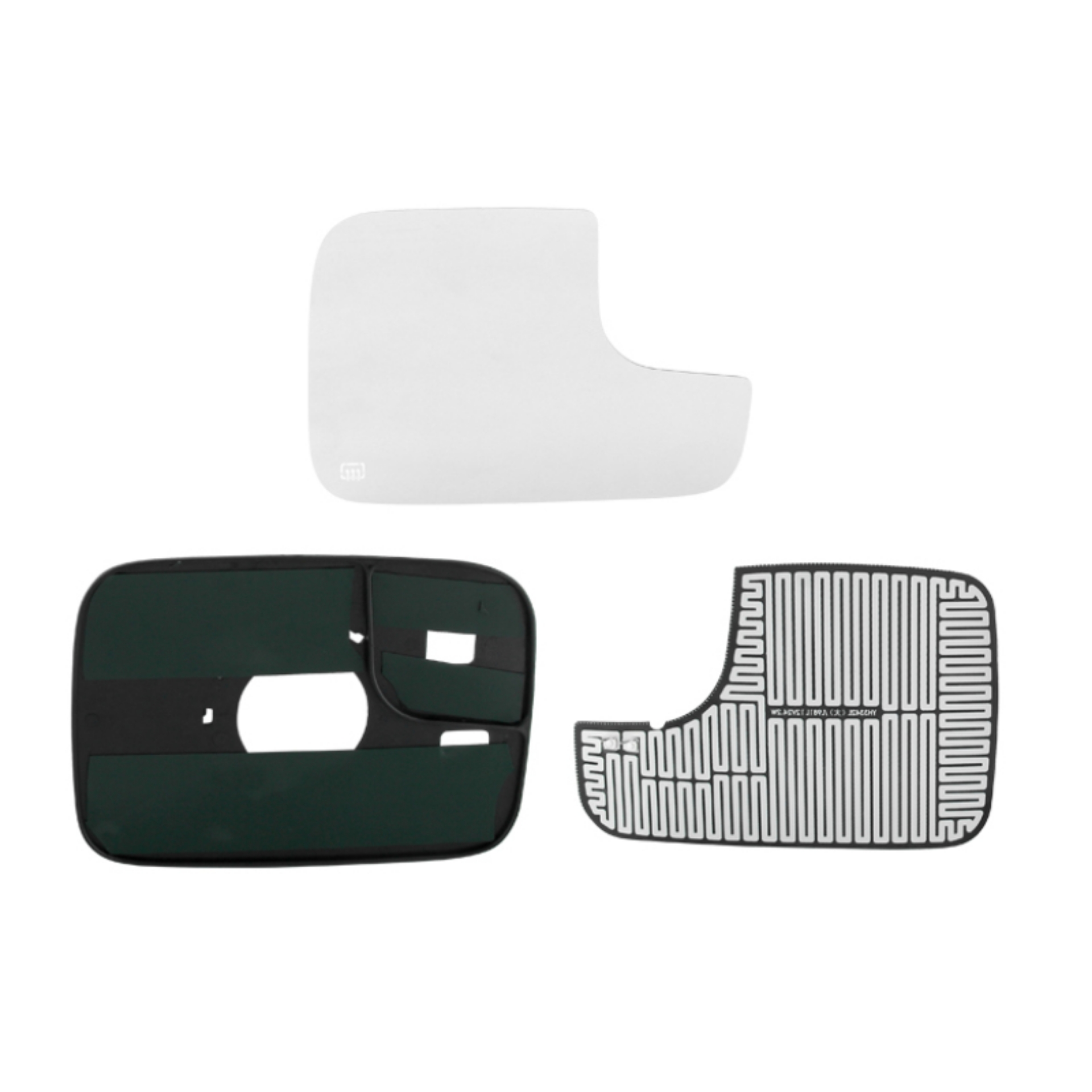 Picture of xTune Replacement Glass Heated Mirror Dram94 - Dram98 - Dram02 Right Large MIR-GLASS-DRAM9402-PW-R1