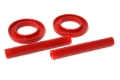Picture of Energy Suspension 83-04 Ford Mustang SVO Red Front Spring Upper & Lower Isolator Set