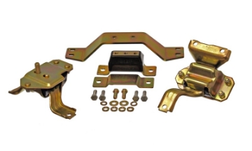 Picture of Energy Suspension 99-04 Ford Mustang 4-6L V8 Black Motor & Transmission Mount Set
