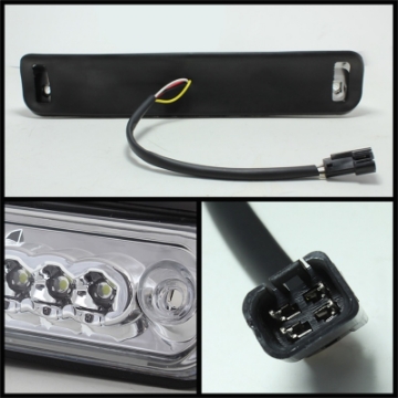 Picture of Xtune Chevy GMC C10 - Ck Series Sierra Silverado 88-98 LED 3rd Brake Light Chrome BKL-CCK88-LED-C