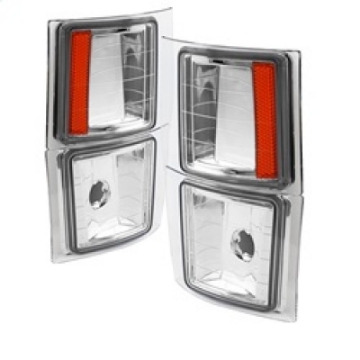 Picture of xTune Chevy Suburban 94-98 4 pcs Corner Lights Chrome CCL-JH-CCK88-E-AM