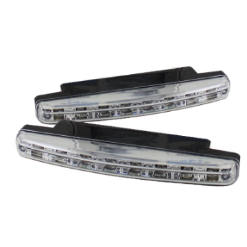 Picture of Xtune Universal Drl 8 White LED Lights Chrome CBL-DRL-8LED-C