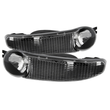 Picture of xTune GMC Sierra Denali 00-06 Bumper Lights Black CBL-GD00-BK