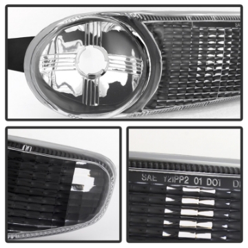 Picture of xTune GMC Sierra Denali 00-06 Bumper Lights Black CBL-GD00-BK