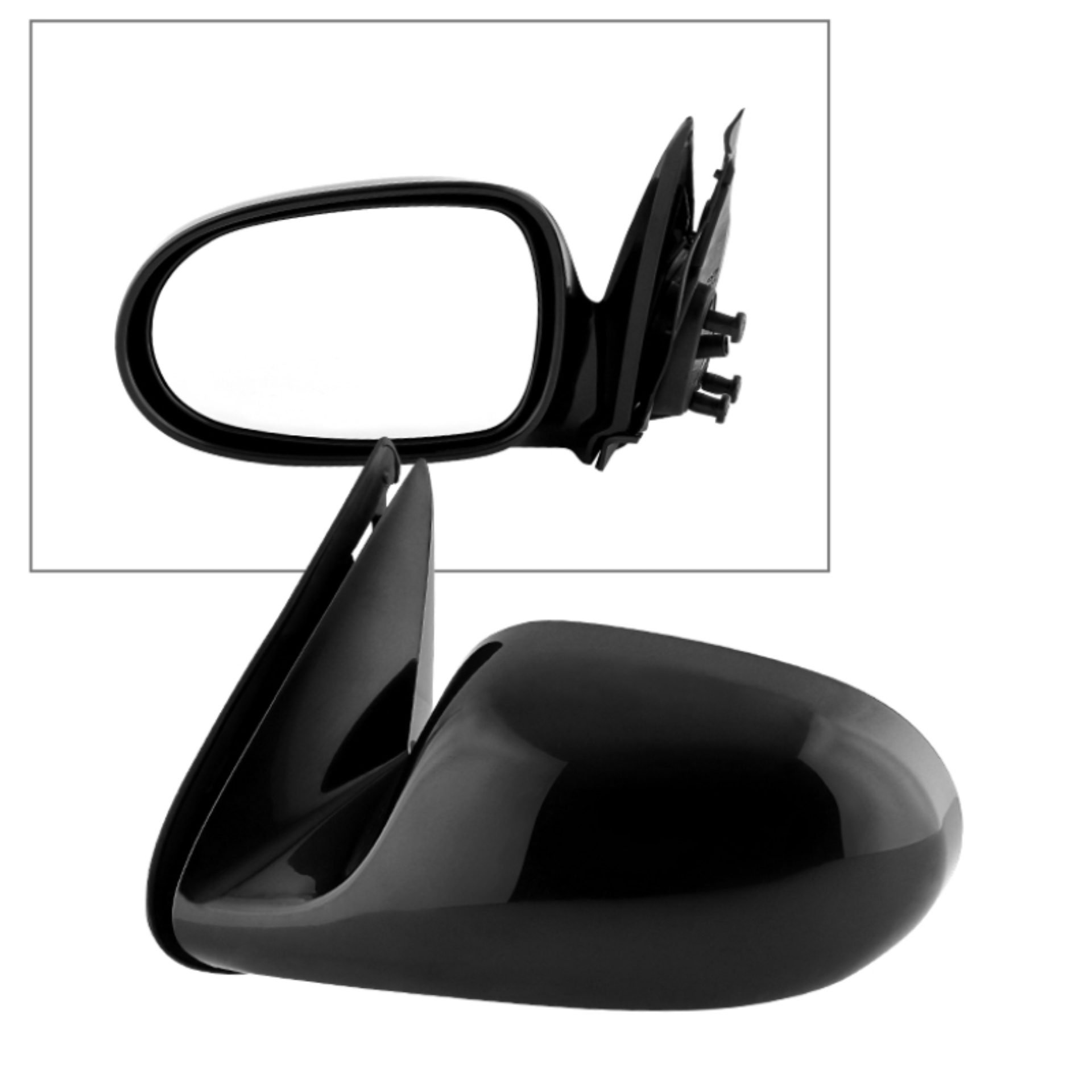 Picture of Xtune Nissan Sentra 00-06 OE Mirror Black Power Left MIR-35004-232-P-L