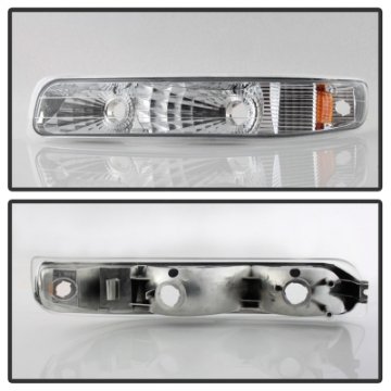Picture of xTune Chevy Silverado 99-02 - Chevy Suburban-Tahoe 00-06 Amber Bumper Lights Euro CBL-JH-CS99-AM-E
