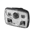 Picture of Xtune Rectangular SeaLED Beam 7X6 Inch LED Headlights  High-Low Beam  Chrome PRO-JH-7X6LED-HL-C