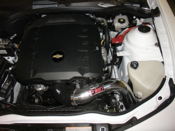 Picture of Injen 12-14 Chevy Camaro CAI 3-6L V6 Wrinkle Black Cold Air Intake System w- MR Tech and Air Fusion