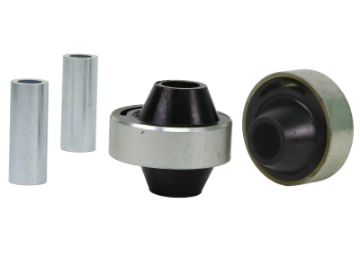 Picture of Whiteline Plus 05-00+ Toyota Prius NHW11-HHW20 Front Lower Inner Rear C-A Bushing Caster Correction