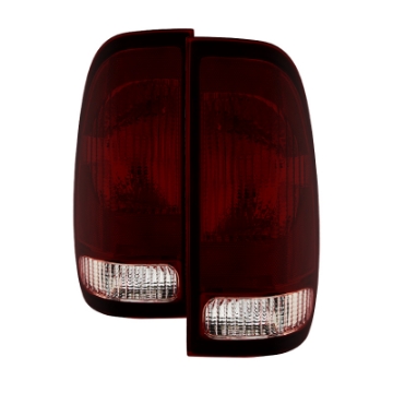 Picture of xTune F150 Heritage Styleside 04 OEM Style Tail Lights Red Smoked ALT-JH-FF15097-OE-RSM
