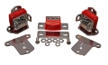 Picture of Energy Suspension 67-72 Chevrolet Camaro Red Motor and Transmission Mounts; Chrome Finish