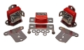 Picture of Energy Suspension 67-72 Chevrolet Camaro Red Motor and Transmission Mounts; Chrome Finish