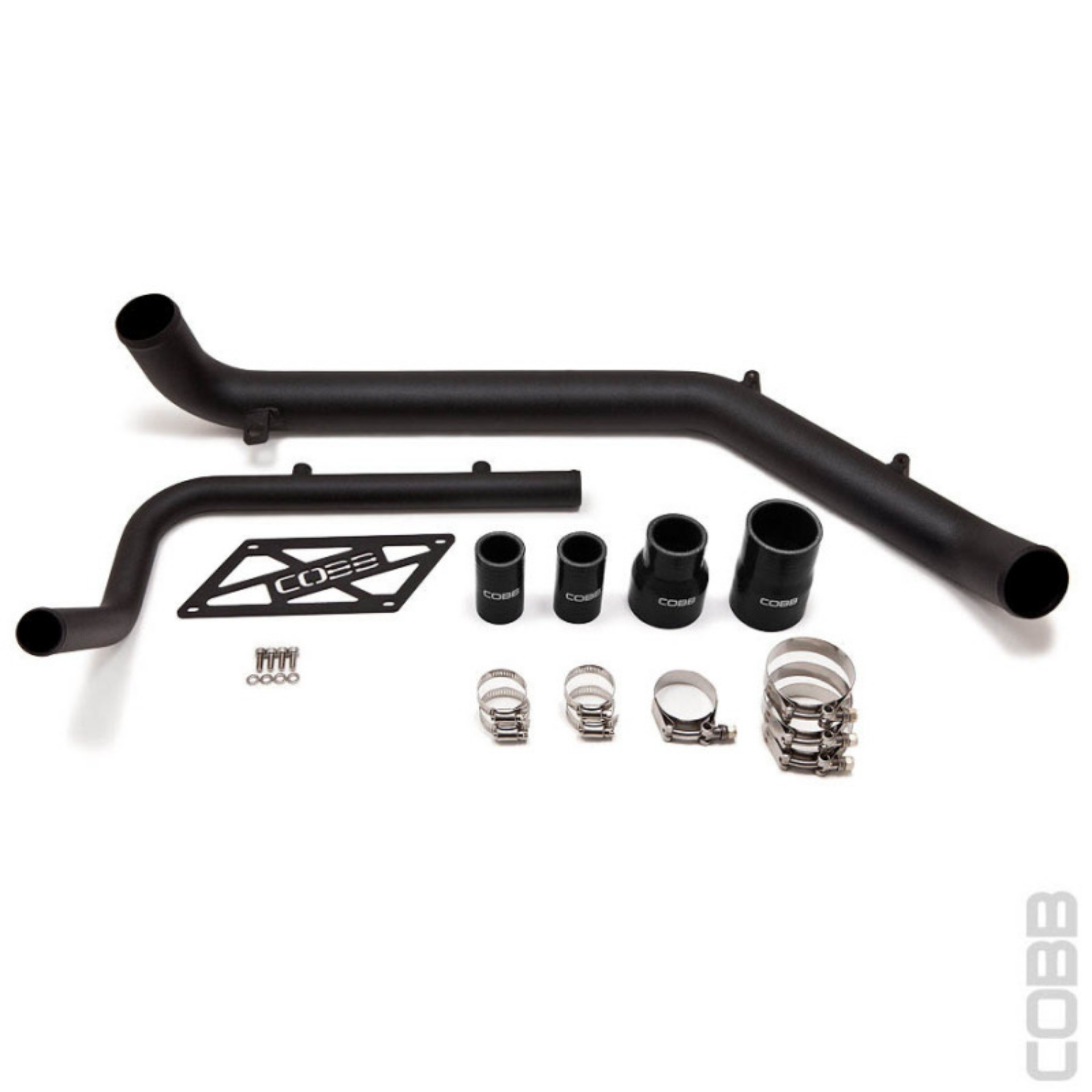 Picture of Cobb Mitsubishi Evo X Stealth Black IC Upper Hard Pipe Kit