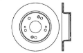 Picture of StopTech 09-10 Acura TSX - 08-10 Honda Accord Coupe-05-10 Sedan Left Rear Slotted & Drilled Rotor