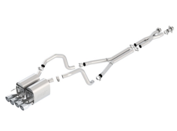 Picture of Borla 05-08 Chevrolet Corvette Coupe-Conv 6-0L-6-2L 8cyl 4spd-6spd RWD inS-Type IIin Catback Exhaust